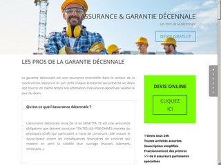 Professionnels de l’assurance décennale