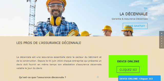 Obtenez aisément votre assurance décennale