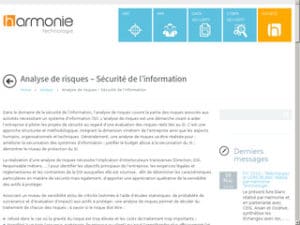 Sécurité de l’information en entreprise