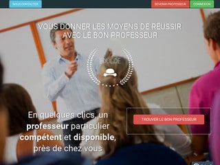 Trouver son professeur particulier