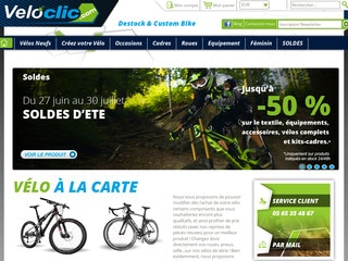 Veloclic : meilleure entreprise de vente en ligne des vélos