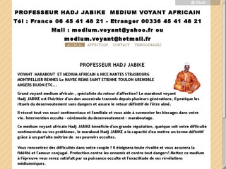 Médium Hadj Jabike : marabout compétent en France