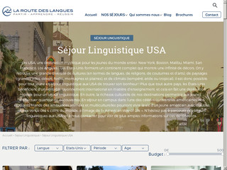 Séjour linguistique aux États-Unis