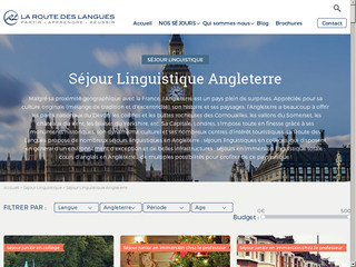 La route des langues, séjour linguistique en Angleterre