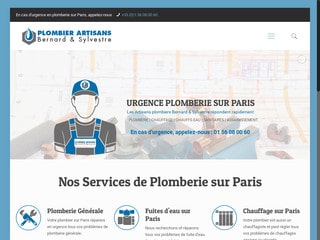 Entreprise de plomberie à Paris