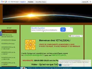 Vitalideal, vos compléments alimentaires