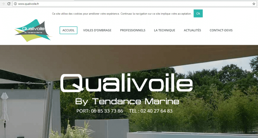 Tendance Marine : installation de voiles d’ombrage