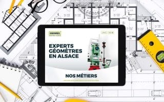 Quelle stratégie sur internet pour un géomètre-expert? Zoom sur le site web GEOMEX
