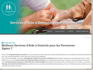 Comparateur des services d’aide à domicile