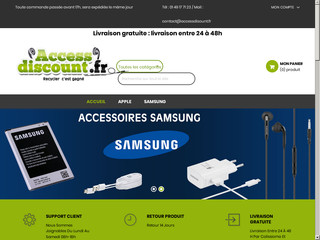 Access discount : vente d’accessoires de téléphone pas chers