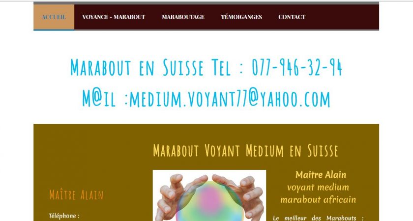 Services de voyance en Suisse