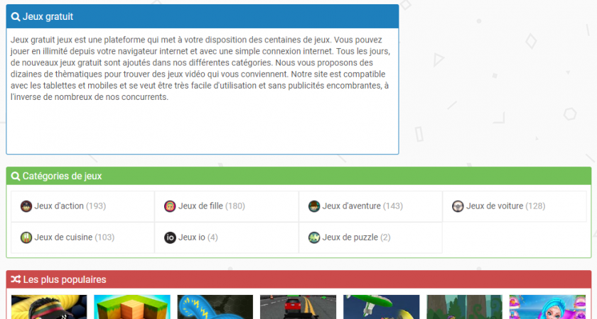 Des jeux gratuits à jouer avec votre navigateur