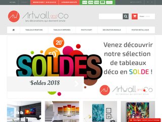 Artwall and Co : vente de tableaux design