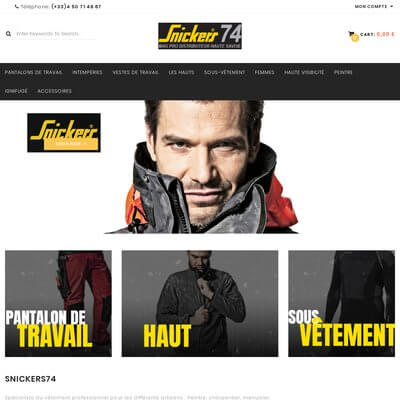 Vêtements professionnels pour les artisans