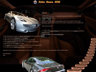 Une plateforme dédiée au Fisker Karma 2012 !