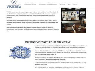 Visicrea, structure de référencement naturel