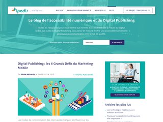 Blog pour améliorer votre Digital Publishing