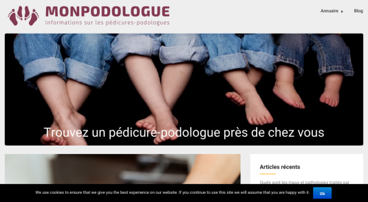 Blog et annuaire des podologues