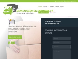 Entreprise de déménagement sur l’île de Montréal