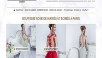 Boutique de robe de mariée et robe de soirée à Paris