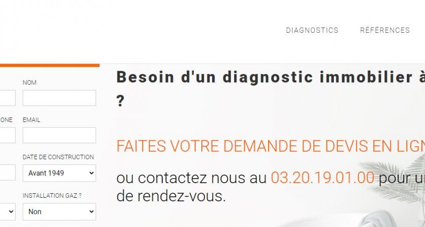 Diagnostic immobilier à Lille