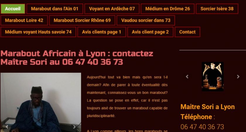 Maître Sori : marabout voyant à Lyon